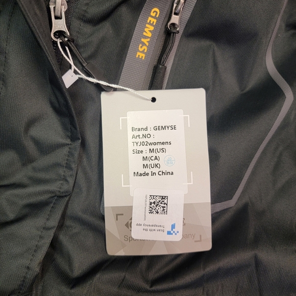 Gemyse Mountain Waterproof Ski Snow Jacket Windproof Rain Jacket  Coat Sz M - Picture 4 of 10